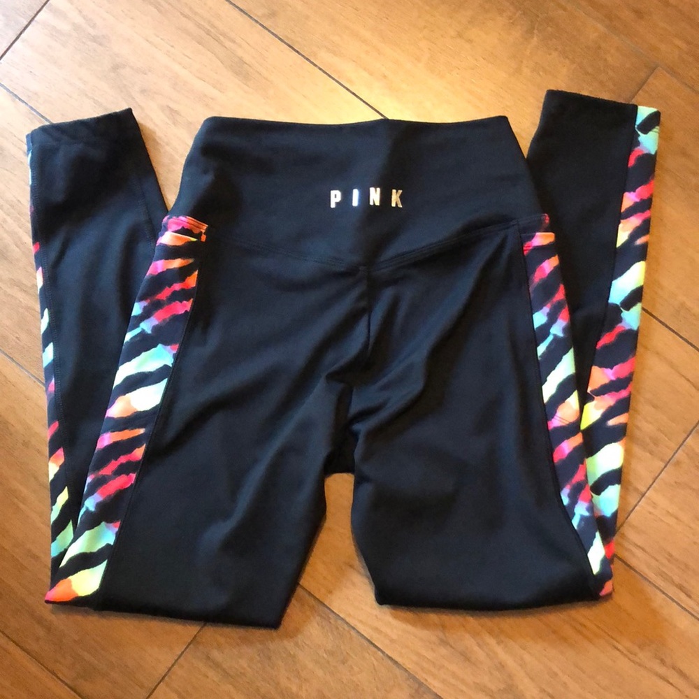 Pink leggings in excellent condition